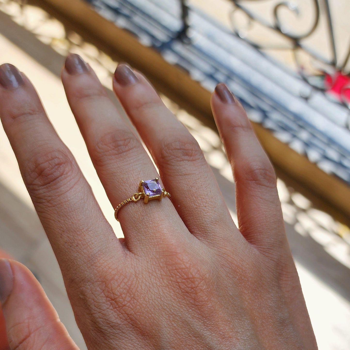 Celestial Ring - Amethyst - Peace of mind