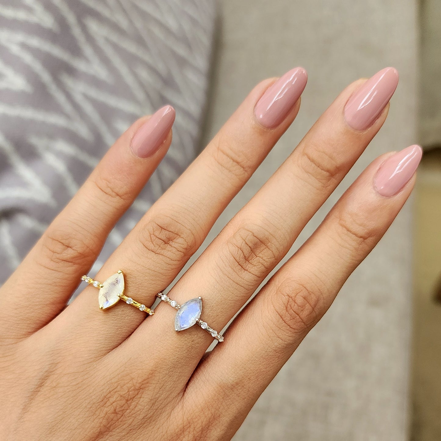 The Snow Ring - Moonstone