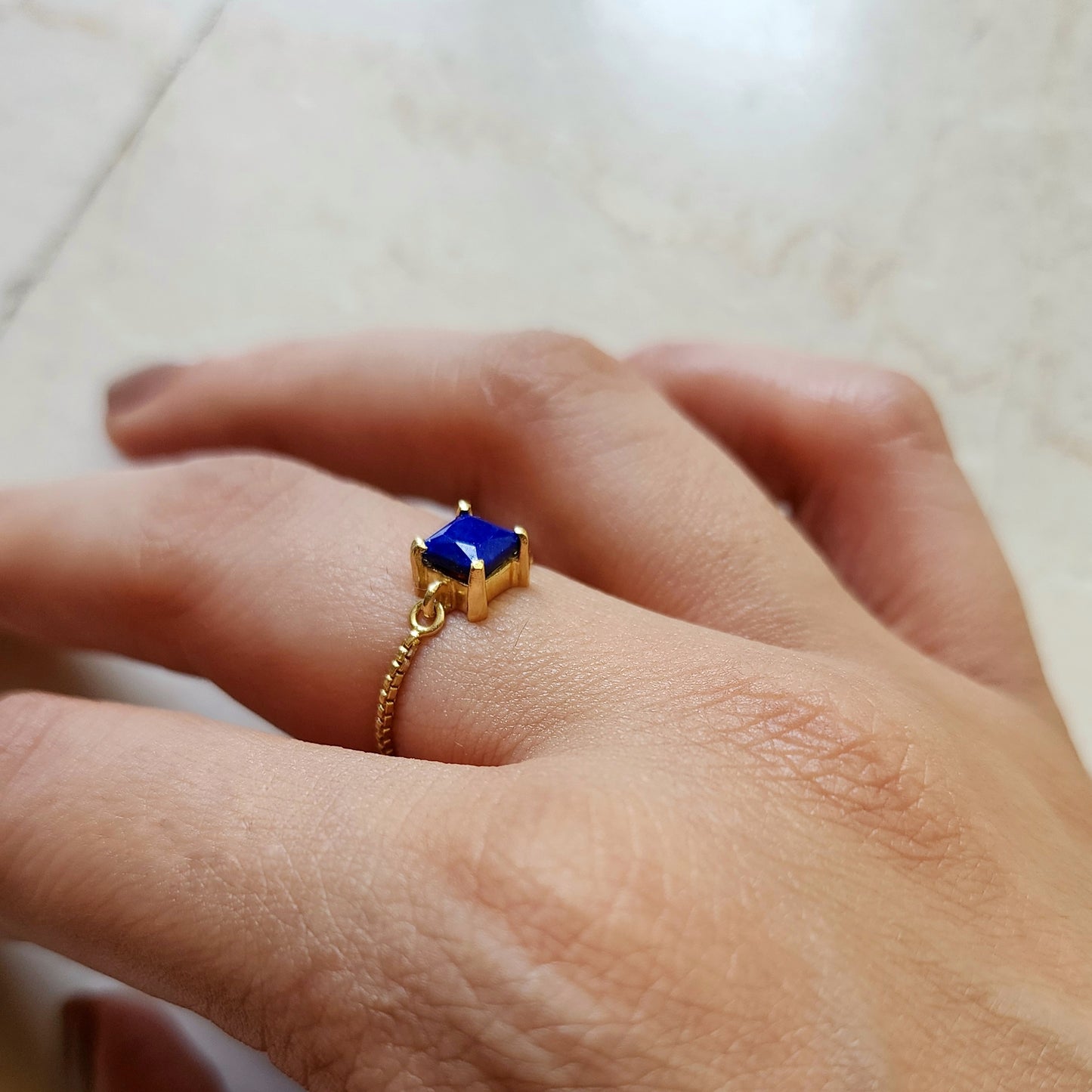 Celestial Ring - Lapis Lazuli
