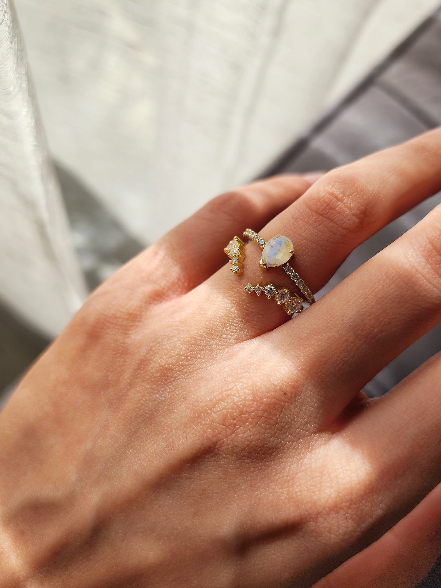 New Beginnings Stack - Moonstone