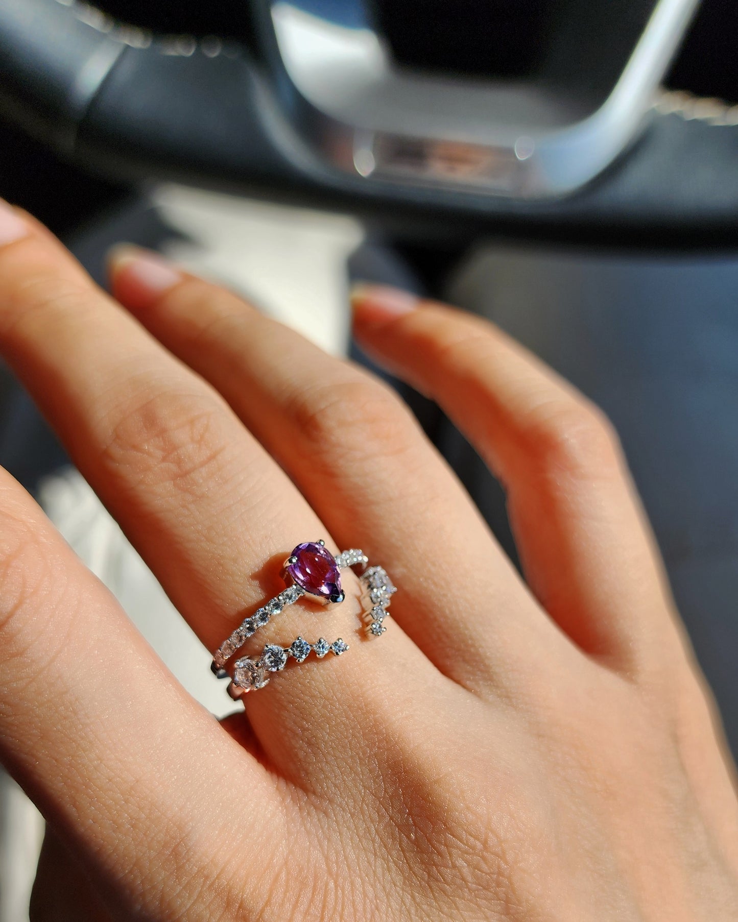 The Amethyst Pear Stack