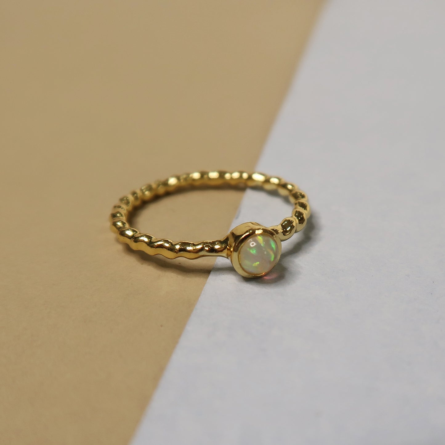 Twisted Stardust Ring