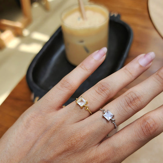 Celestial Ring - Rose Quartz