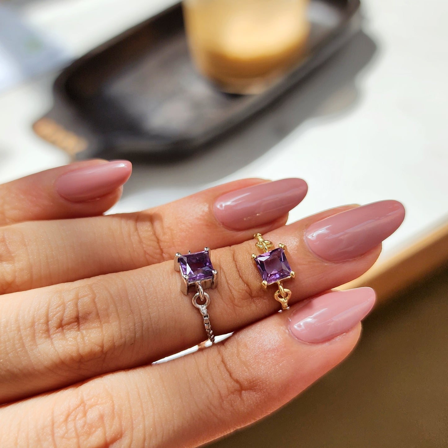 Celestial Ring - Amethyst - Peace of mind