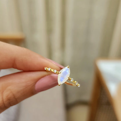 The Snow Ring - Moonstone