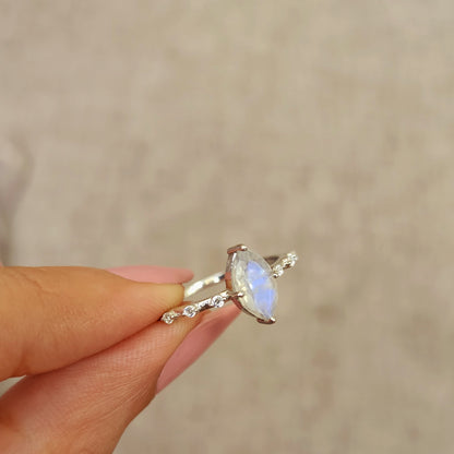 The Snow Ring - Moonstone