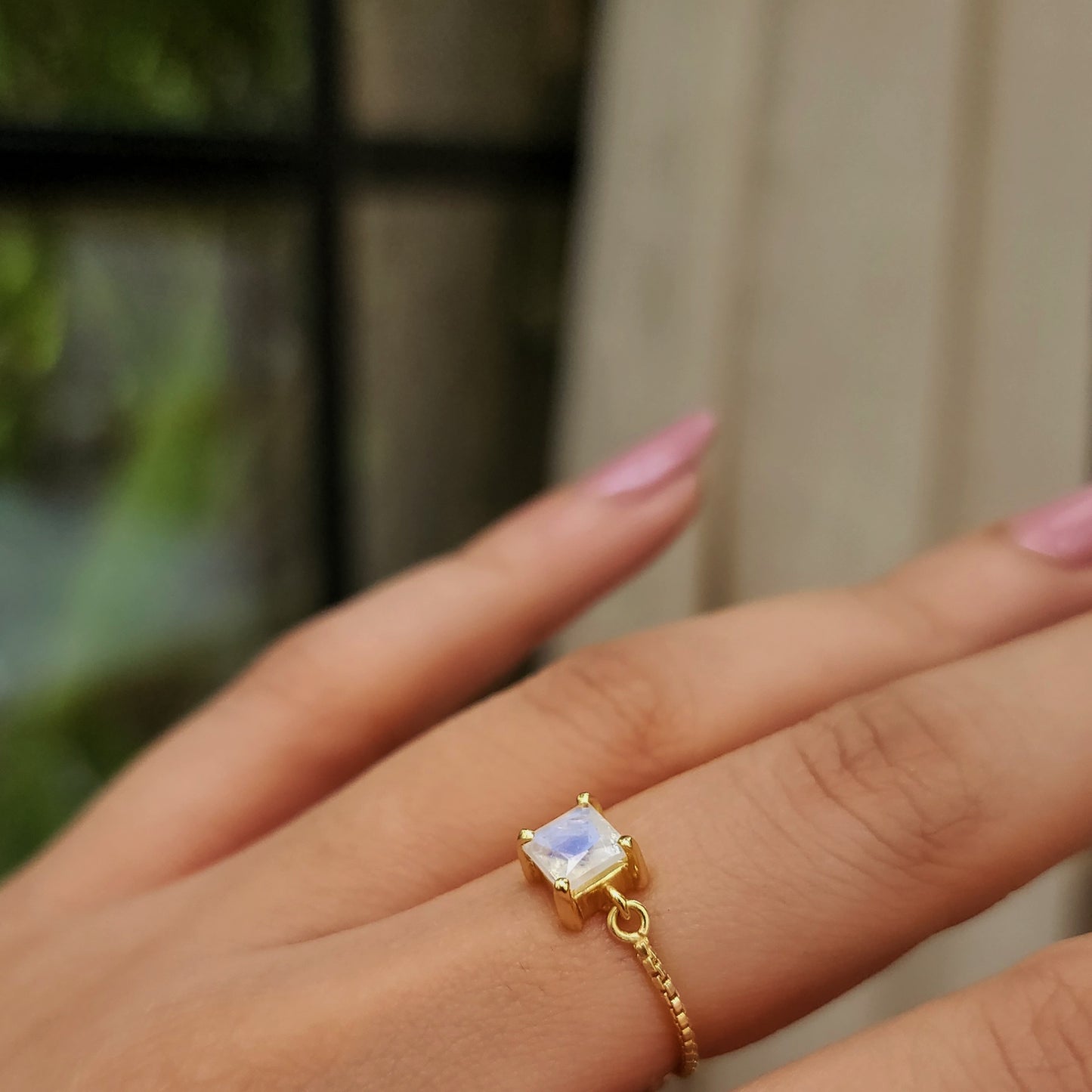 Celestial Ring - Moonstone