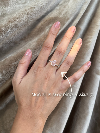 "Old Money" stack - Rose Quartz