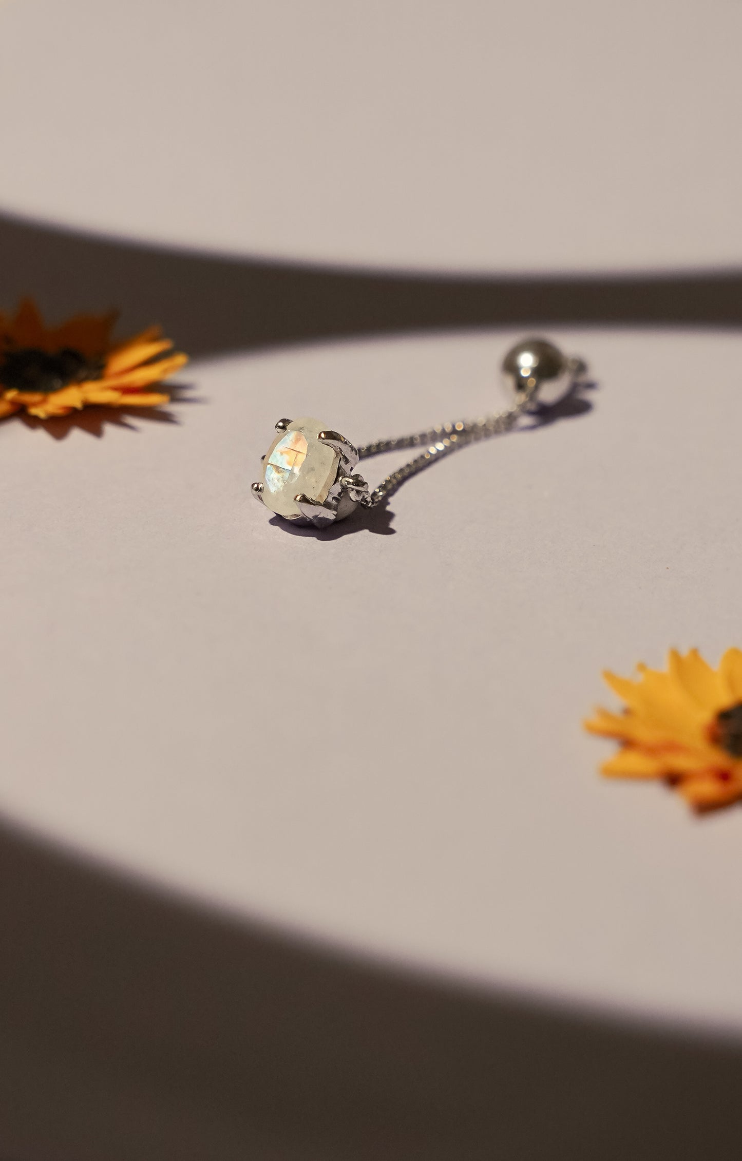 Trinity Ring - Moonstone - Protection