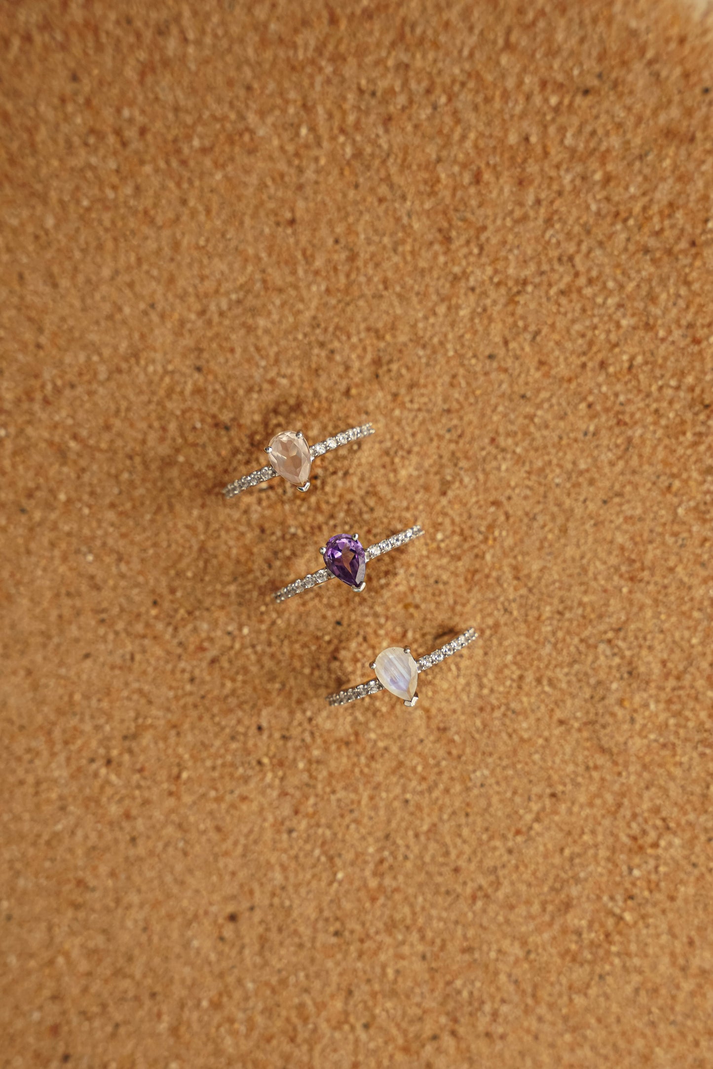 The Lily Ring - Amethyst