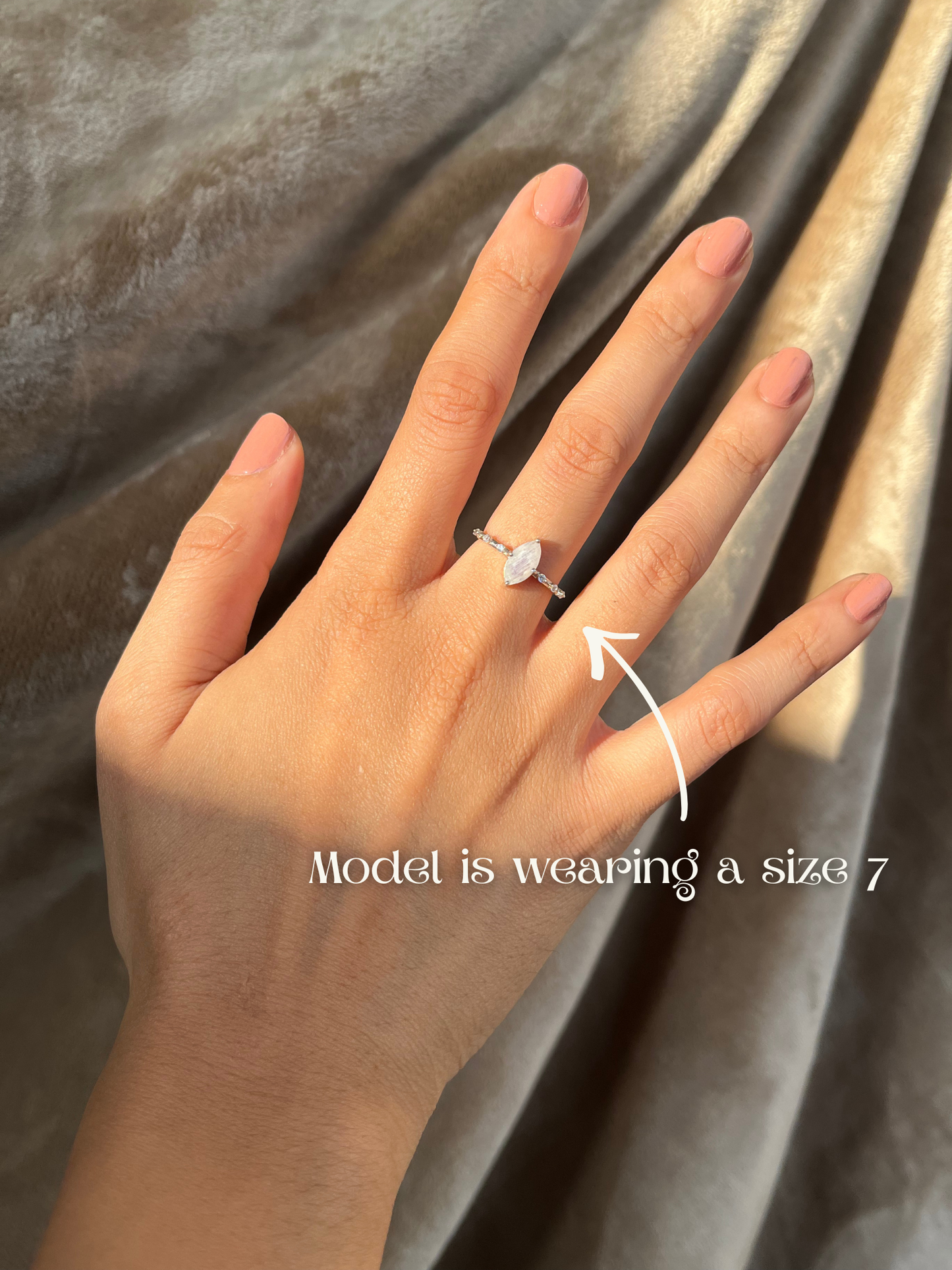 The Snow Ring - Moonstone