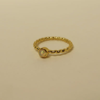 Twisted Stardust Ring