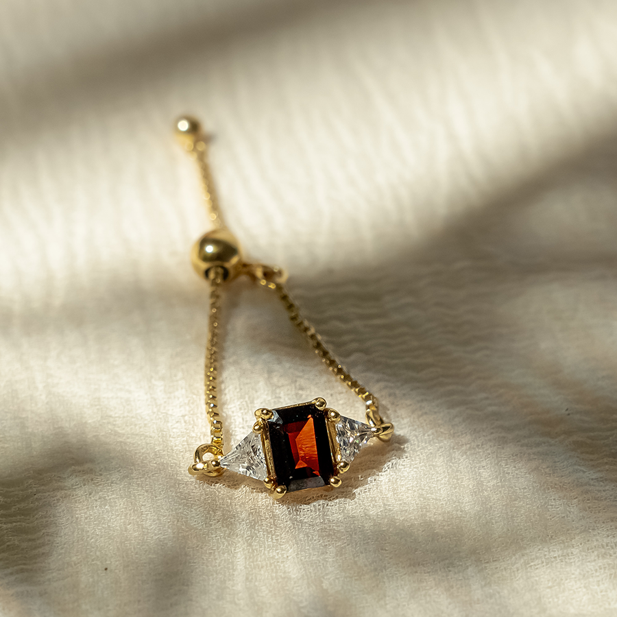 The Ambition Ring- Garnet