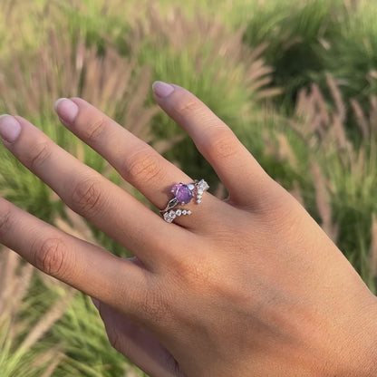 "Hot girl Intuition" stack - Amethyst