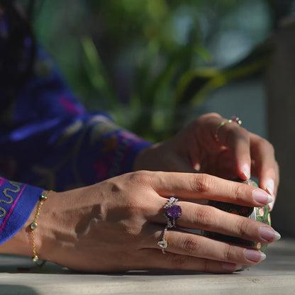 Serenity Ring - Amethyst