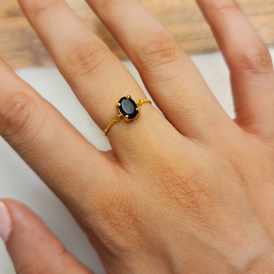 Trinity Ring - Black Onyx - Will Power