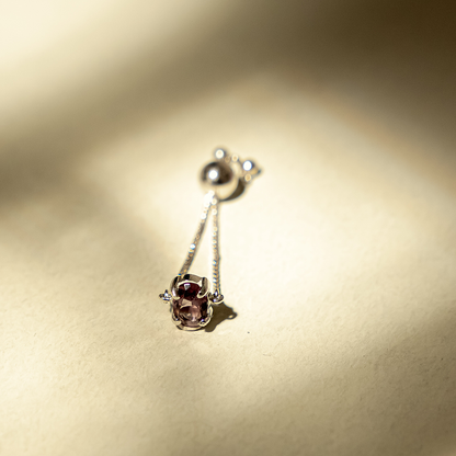 Trinity Ring - Amethyst -Peace of mind